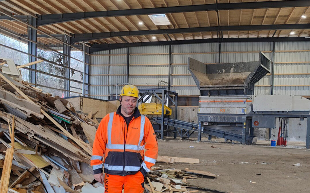 P. Olesen A/S: Our new shredder is cheaper to run and has given us shorter workdays