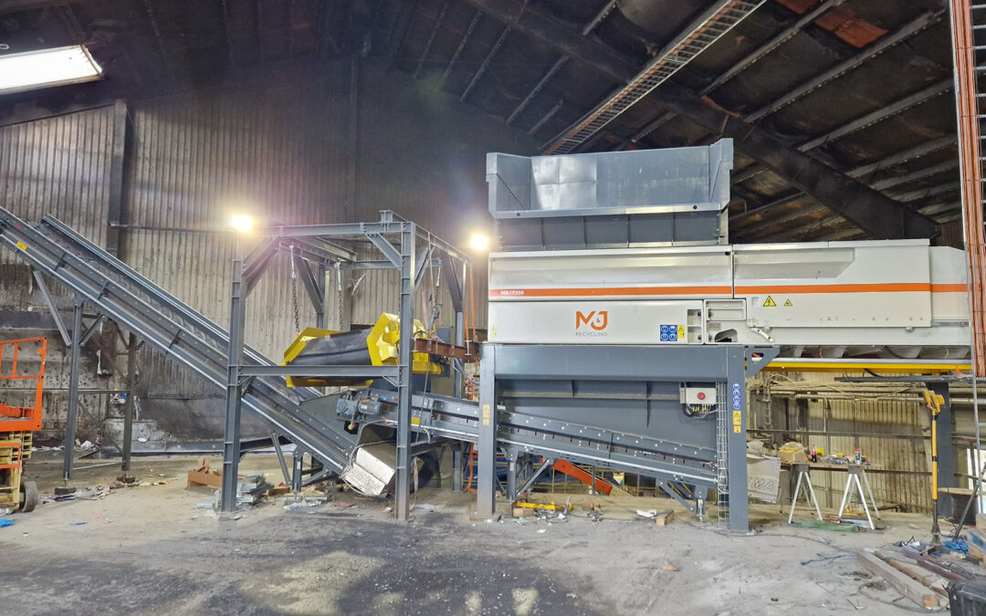 Terra: We chose the M&J P4000e shredder simply because it is electric and can half our energy consumption