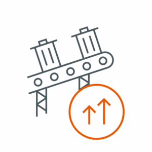 High efficiency – maximum capacity