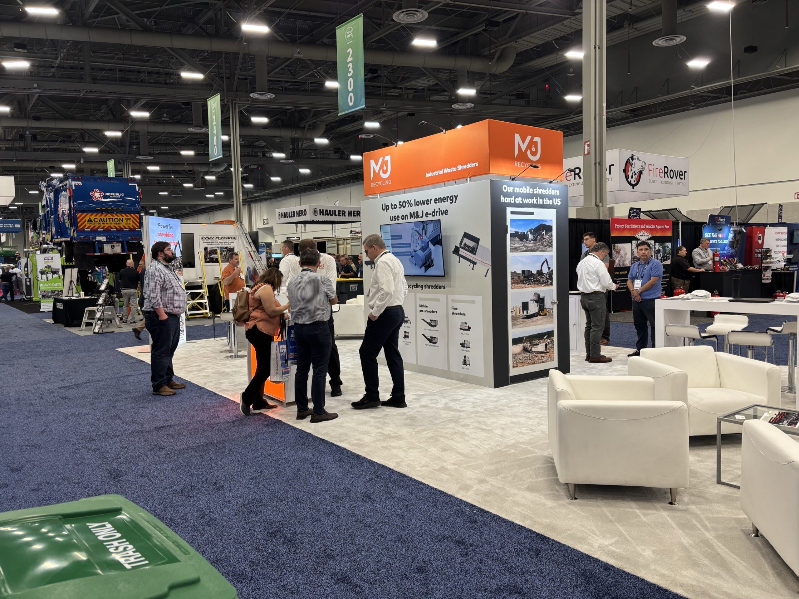 M&J at Waste expo 2025  